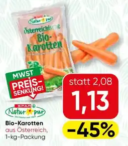 SPAR Gourmet Natur pur Bio-Karotten Angebot
