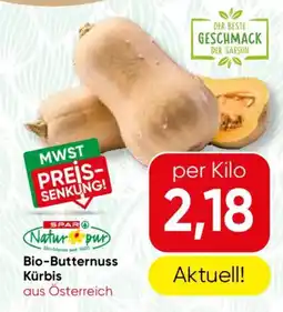 SPAR Gourmet SPAR Natur pur Bio-Butternuss Kürbis Angebot