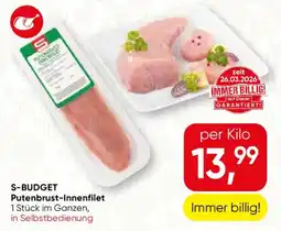 SPAR Gourmet S-Budget Putenbrust-Innenfilet Angebot