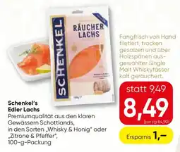 SPAR Gourmet Schenkel's Edler Lachs Angebot