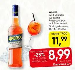 SPAR Gourmet Aperol Angebot