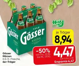SPAR Gourmet Gösser Märzen Angebot