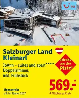 Lidl Reisen JoAnn - suites and apart**** Angebot