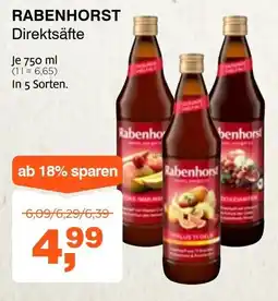 Prokopp Rabenhorst Direktsäfte Angebot