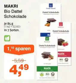 Prokopp MAKRI Bio Dattel Schokolade Angebot