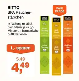 Prokopp BITTO SPA Räucherstäbchen Angebot