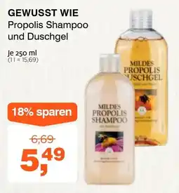 Prokopp Mildes Propolis Shampoo und Duschgel Angebot