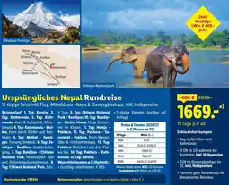 Lidl Reisen Ursprüngliches Nepal Rundreise Angebot