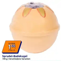 Action Sprudel-Badekugel Angebot