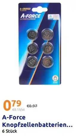 Action A-Force Knopfzellenbatterien... Angebot