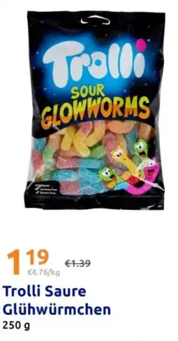 Action Trolli Saure Glühwürmchen Angebot