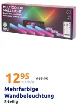 Action Mehrfarbige Wandbeleuchtung Angebot