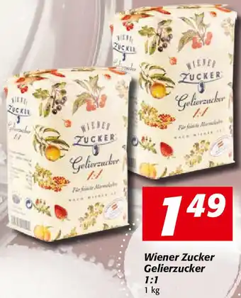Nah&Frisch Wiener Zucker Gelierzucker 1 Kg Angebot