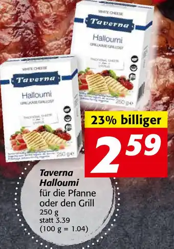 Nah&Frisch Taverna Halloumi 250 g Angebot