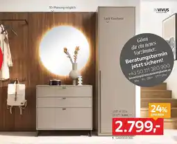 XXXLutz Invivus garderobe Angebot