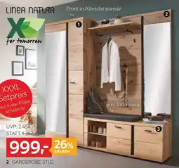 XXXLutz LINEA NATURA Garderobe Angebot