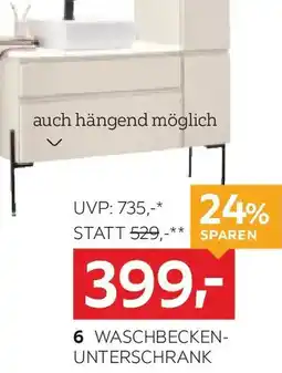 XXXLutz Welnova waschbeckenunterschrank Angebot