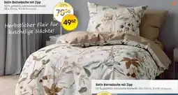 Reiter Satin Bettwäsche mit Zipp Angebot