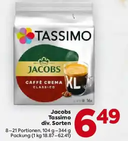 Billa Jacobs Tassimo Angebot
