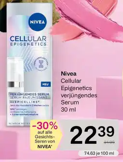 Bipa Nivea Cellular Epigenetics verjüngendes Serum Angebot