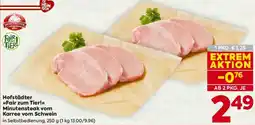 Billa Hofstädter Fair zum Tier! Minutensteak vom Karree vom Schwein Angebot
