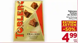 Billa Toblerone Pralines Angebot
