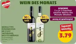 PENNY Weingut pmc münzenrieder am schilf tagträumer, nachtschwärmer Angebot