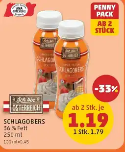 PENNY Schlagobers Angebot