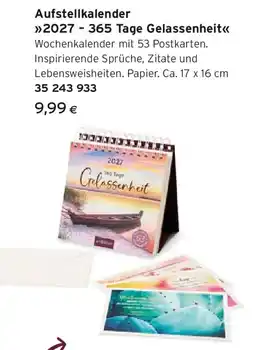 Tchibo Eduscho Aufstellkalender 2027 Angebot
