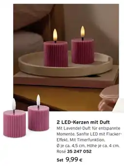 Tchibo Eduscho LED-Kerzen mit Duft Angebot