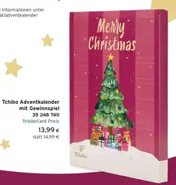 Tchibo Eduscho Tchibo Adventkalender mit Gewinnspiel Angebot