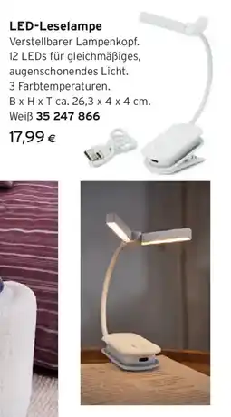 Tchibo Eduscho LED-Leselampe Angebot