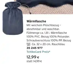 Tchibo Eduscho Wärmflasche Angebot