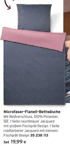 Tchibo Eduscho Microfaser-Flanell-Bettwäsche Angebot