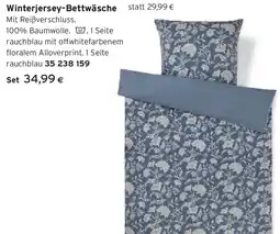 Tchibo Eduscho Winterjersey-Bettwäsche Angebot