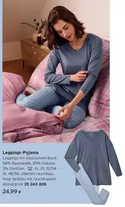 Tchibo Eduscho Leggings-Pyjama Angebot