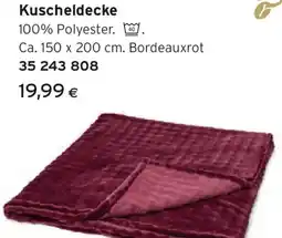 Tchibo Eduscho Kuscheldecke Angebot