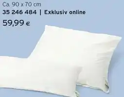 Tchibo Eduscho irisette daunenähnliches Kopfkissen Angebot