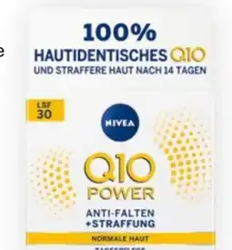 Bipa Nivea Q10 Power Anti-Falten-Straffung Tagespflege LSF 30 Angebot