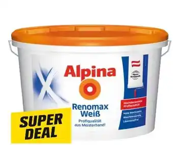 Alpina Wand-Deckenfarbe Renomax