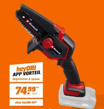 Einhell Akku-Astkettensäge GE-PS 18/15 Li BL-Solo