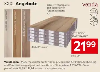 Vinylboden Eiche Premium