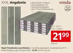 XXXLutz Rigid-Vinylboden zum Klicken Angebot
