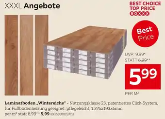 Laminatboden "Wintereiche"