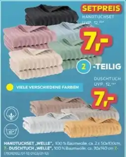 Möbelix Handtuchset „Welle“ Angebot