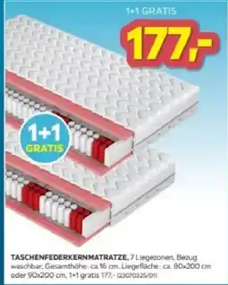 Möbelix Taschenfederkernmatratze Angebot