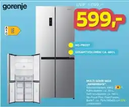 Möbelix gorenje MULTI-DOOR INOX NRM819E61X Angebot