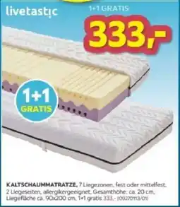Möbelix livetastic KALTSCHAUMMATRATZE Angebot