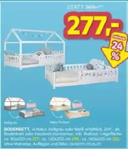 Möbelix BODENBETT Angebot