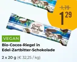 Martin Reformstark Vitana Bio-Cocos-Riegel in Edel-Zartbitter-Schokolade Angebot